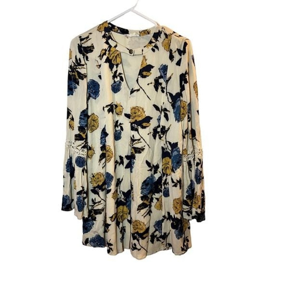 Altar’d State Floral Peekaboo Dress Size S